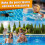 Retractable Floating Swimming Pool Chemical Floaters Chlorine 6