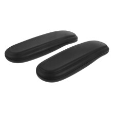 2Pcs Comfortable Chair Armrest Pads Reusable Armrest Cushions for Office Gaming Chairs Soft Non Slip Base Fit for Chairs