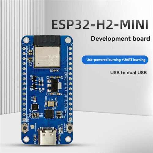 ESP32-H2- Utvecklingskort med RGB-Ljus, Stöder USB+UART-Inbränning 1