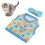 Adjustable Soft Nylon Bunny Harness & Leash Set for Small Pets 15