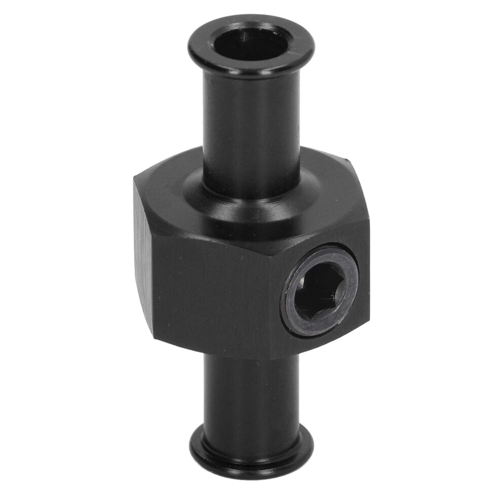 Fuel Pressure Gauge Adapter T 3/8In Hose To 1/8In Npt Fitting Black 8781390556088