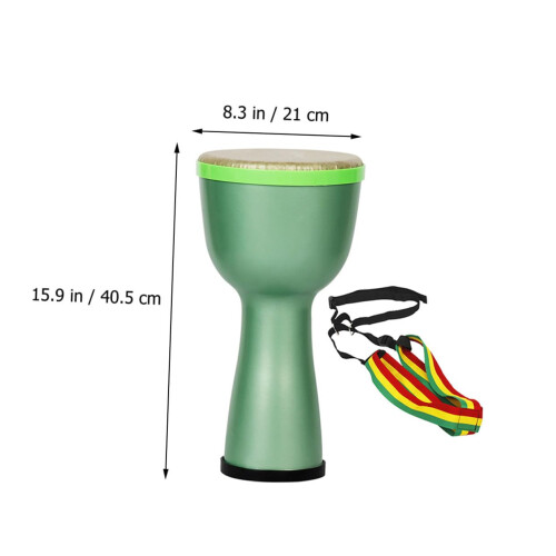 African Djembe Drum for Beginners Handcrafted Small Hand Drum with Durable Smooth Edges 1