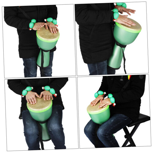 African Djembe Drum for Beginners Handcrafted Small Hand Drum with Durable Smooth Edges 2