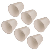6-Pack Cloth Lampshades for E14 Wall & Table Lamps 9cm Neutral Tones Stylish