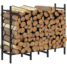 Firewood Rack Outdoor 12.7FT Large Capacity Wood Storage with Weatherproof Cover for Garden Yard