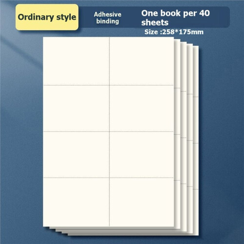 Student Draft Paper, Math Grid Paper, Rendering Paper, Check Sheet, Blank Sketchbook, Notebook 1