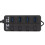USB Hub 4 Port Black with Power Switch, 5Gbps Transmission 1