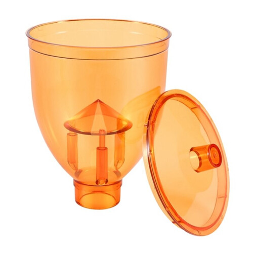 2Pcs Coffee Grinder Part Hopper for Xeoleo N600 Machine,Prevent Jump Function,Coffee Bean Box,Grinder Coffee Bean Bin