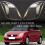 1Pair Front Headlight Lens Cover Lampshade Shell for  Swift 2005-2016 Transparent Lights Glass Replacement Shell 2