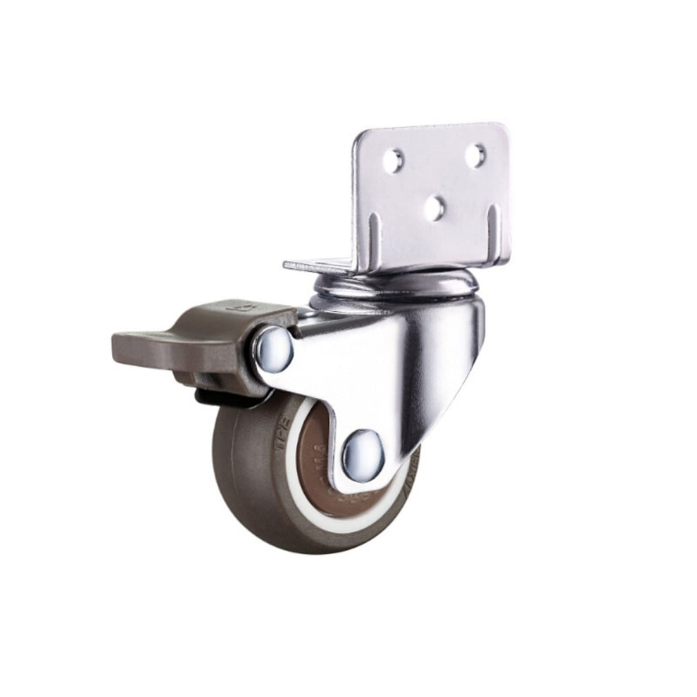 4Pcs Quiet Rolling Caster Wheels With Dustproof Sealed Bearings For Furniture And Office Chairs 9330225581284