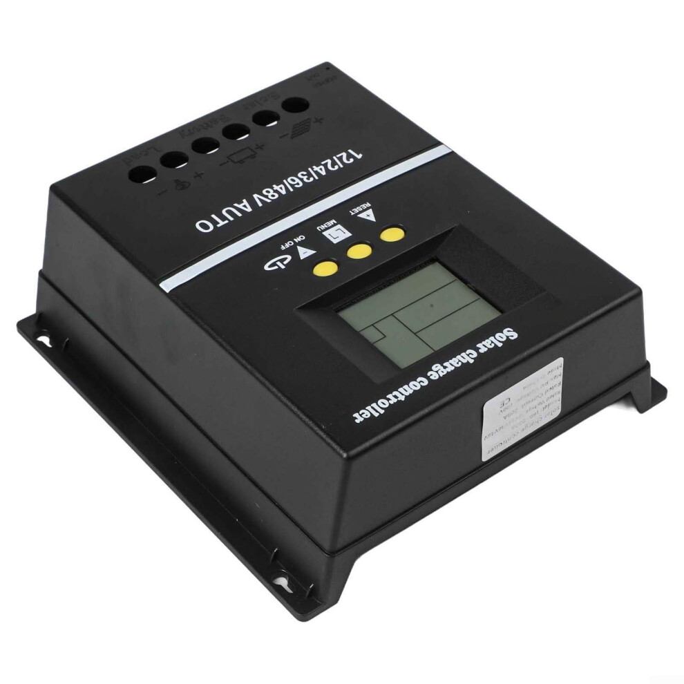 200A Mppt Solar Charge Controller 12V48v With Lcd Display, Dual Usb, 7 Modes For Offgrid Systems 9092120696257