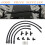 AN4 Adapter Engine Steam Vent Hose  Kit Braided  Hose for LS LSX LS1 LS2 LS6 LM7 4