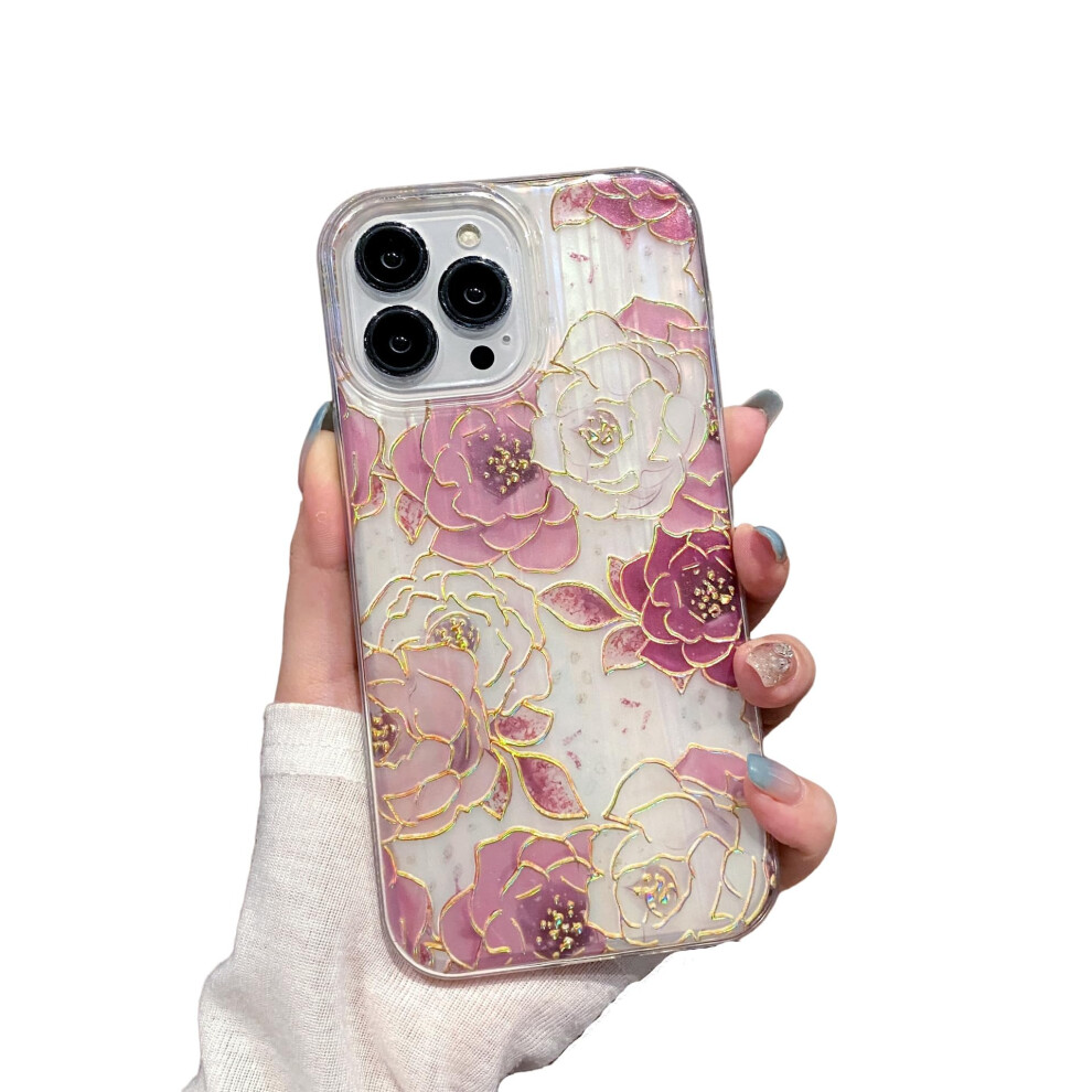Silicone Case For Iphone 14 Pro With ShockâAbsorbing Protection And Precise Camera Guard Pink 9330225983095