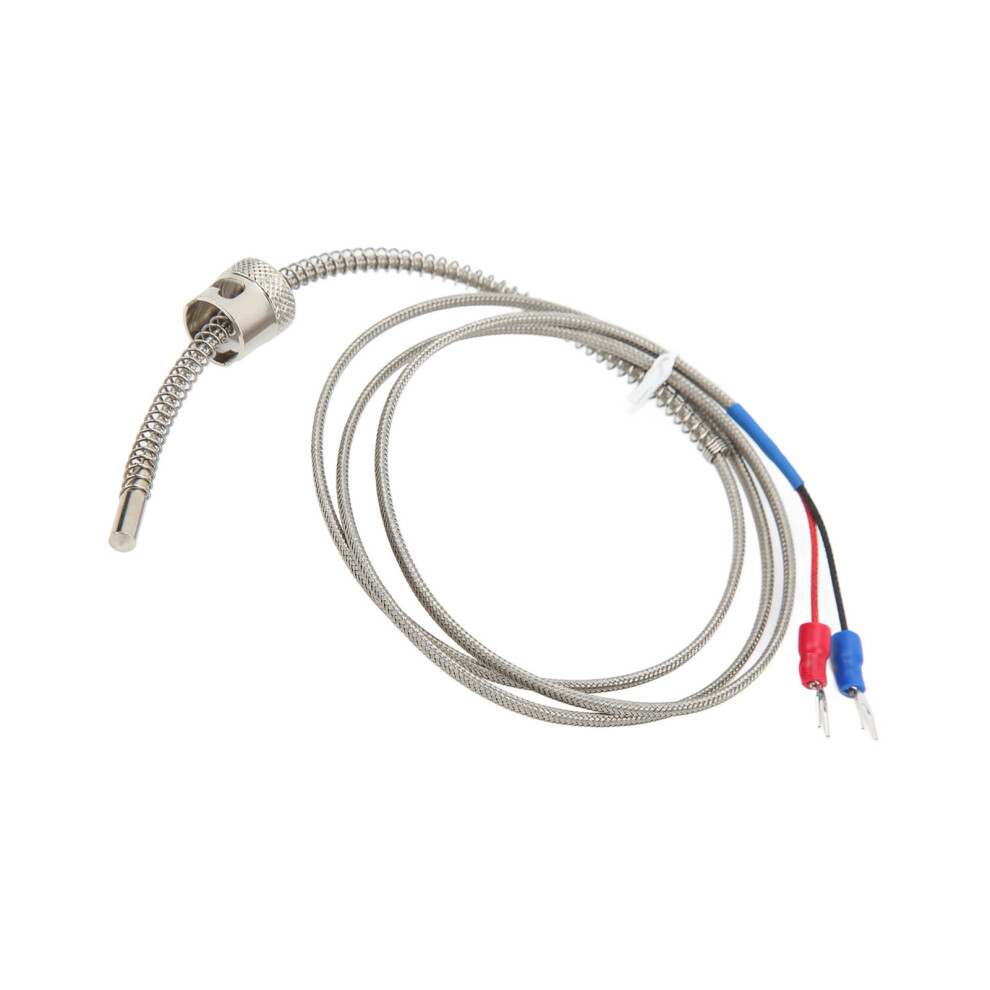 K Type Thermocouple Probe 1m Stainless Steel Anti-Interference 0-600C