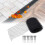 Reusable Plastic Gutter Guard Mesh 600x15cm, Anti-Clogging Debris Protector 1