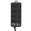 USB Hub 4 Port Black with Power Switch, 5Gbps Transmission 8