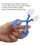 5pcs Plastic Insects Catcher Set, 14cm Multi-Function Bug Collector 9