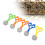 5pcs Plastic Insects Catcher Set, 14cm Multi-Function Bug Collector 14