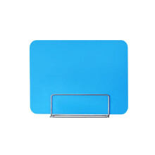 40x40 cm Blue Desk Divider Privacy Panel for Student Classroom Noise Reduction with Metal Bracket