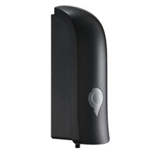 Wall-Mounted Soap Dispenser with Suction Cup, Plastic, No Drilling Required, Operation for Shampoo, Hand Soap