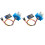 2X Turbidity Sensor Suspended Turbidity Value Detection Module Kit for 1