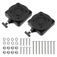 2Pack 2207003 Low-Profile Swivel Base Compatibel met voor Ca-Nnon 3991913 Downrigger Mount