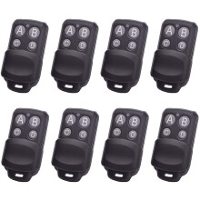 8X AB038 Wireless RF Remote Control 433MHz Electric Gate Garage Door Remote Control Key Controller