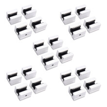 20 x SBR12UU 12mm Aluminum Linear Motion Router Bearing Block, Silver