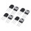 8 Silizium Transistoren - D1047 + B817, 200V, 12A 2