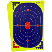 10 StüCk 30,5 X 45,7 Cm Blaue Training Ziel Aufkleber, Selbstklebend, Fluoreszierend, BogenschießEn, Dart Papier, Jagd Ziel