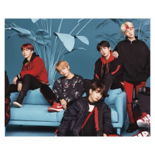 Diamond Painting Stitch Embroidery Handmade Partially Drill Children's Gift Bighit Entertainment Background