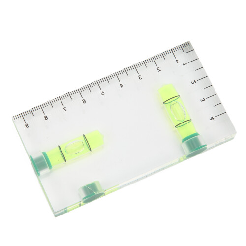 Portable TM-2 Two-Way Bubble Level for Picture Frames, 81g