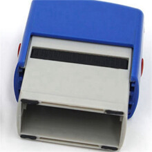 5X Self Inking Stamp Set Custom Personalised Business Name Number Address Printing Rubber Stamp with Tweezers Kit