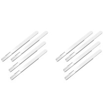 8 Pcs Adhesive Sliders for Cabinets Pull Out Drawer Organizer Accessories Basket Office Glide Cabinet Tracks Adhesive