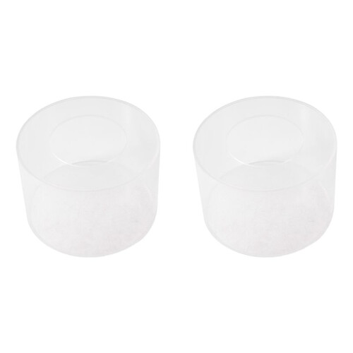 2Pc Round Acrylic Cake Display Board Cake  Smoother Scraper Cake Tray DIY Round Decor Cake Refillable Board(A)