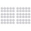 60 Pcs Small Round Transparent Plastic Coin Capsules Box 33mm 1