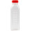 10Pcs 400Ml Disposable Plastic Empty Bottles Transparent Bottles with Scale 1