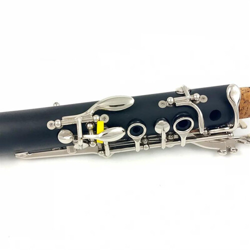 Hard Rubber 17 Key Bb Clarinet Set with Case and Accessories for Beginners 2