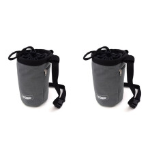 2X Top Lander Magnesia Sack Rock Climbing Chalk Bag for Weight Lifting Outdoor Bouldering Magnesia Pouch