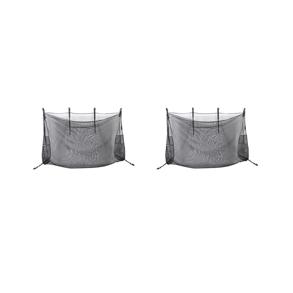 Brecantia 2X Pool Float Toys Storage Bag,Large Pool Float Organizer Hanging Mesh Bag For Balls,Floats,Water Inflatable Toy