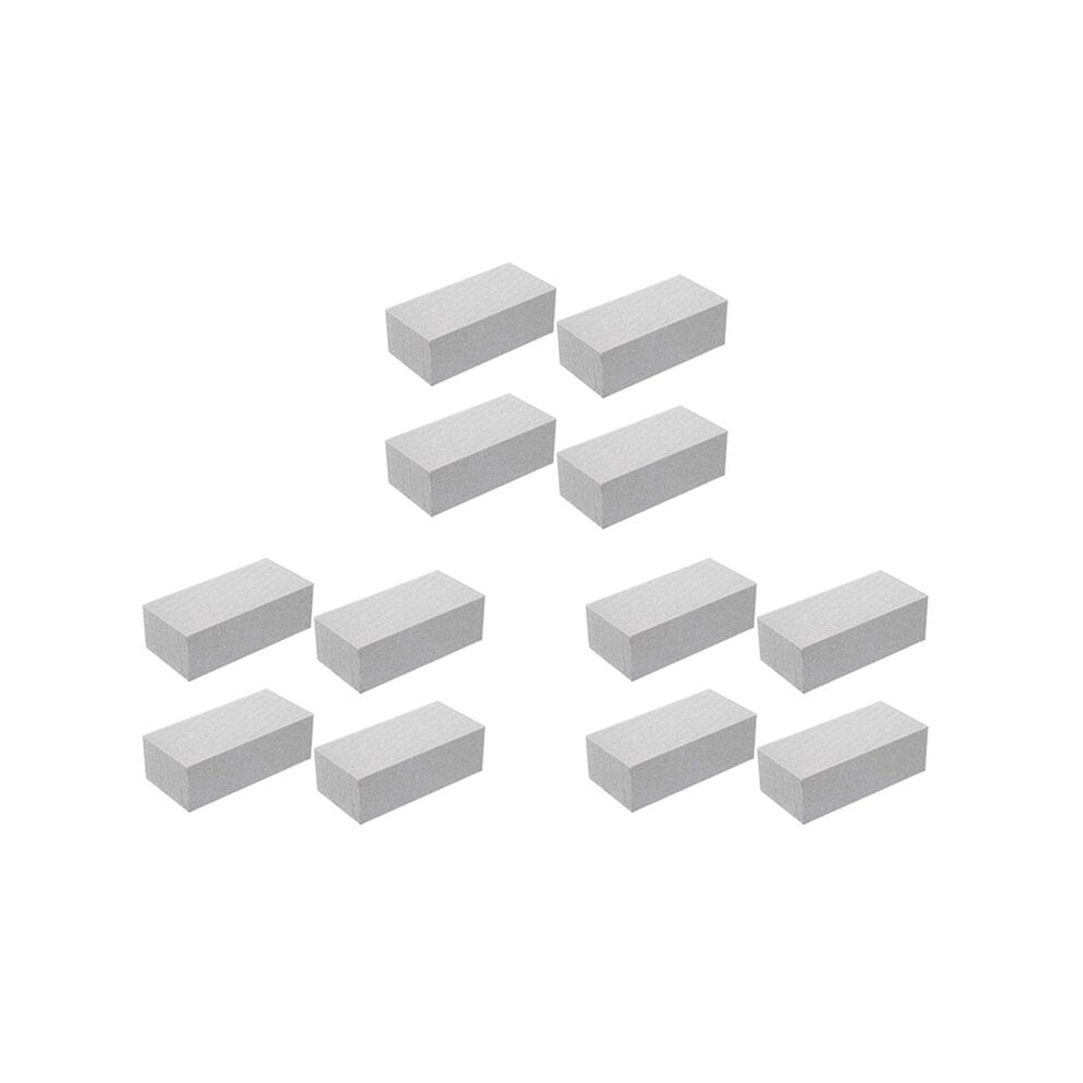 12Pcs Dry Floral Foam For Artificial Flowers Wet Floral Foam Bricks Grey Florist Blocks For Flower Arrangement 6033961388393