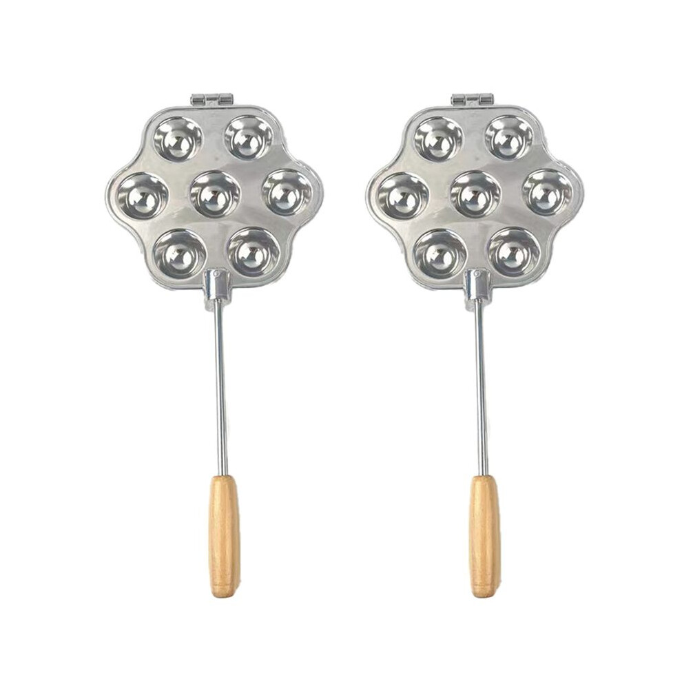 2X Muffins Open Pies Cookie Mold Maker Russian Soviet Cookies Pastry Egg Tart Mold 4711978787058
