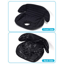 Baby Piddle Pad Wasserdichter Sitzschutz für Auto, Kinderwagen, Kleinkind-Stuhl Schwarz