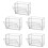 5X Clear Acrylic Display Case 3 Tier Display Shelf, Stackable Protection Showcase with Magnetic Door for Action Figures 1