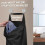 2X Laundry Bag with Shoulder Straps and Mesh Pocket Laundry Backpack Large Portable Laundry Hamper 6