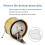 2 Pieces White Drum Pedal Pads for Practice with Comfortable Surface and Stable Support 5