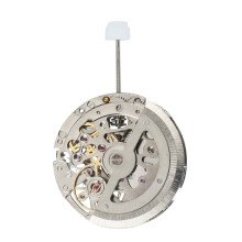 2pcs 25.6Mm 3-Hand Skeleton Self-Winding Automatic Mechanical Watch Movement for Miyota 8N24 Watch Accessories