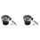 2X Motorcycle Handlebar Drink Cup Holder for  GL1800 Goldwing for Softail Electra Silver 2