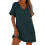 Quick Drying Beach Cover Breathable Polyester-dark green XL 1