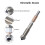For Qidi Plus4 Bimetal Nozzle Quick Removal Ceramic Insulation Integration 0.4mm Nozzles HighTemperature Resistance 3PCS 3